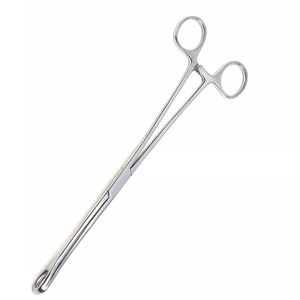 Fórceps de esponja Foerster de alta calidad, instrumentos quirúrgicos y veterinarios de mandíbula dentada recta, fórceps de 24 cm para cirugía - Product Image 3