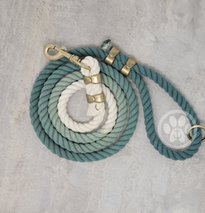 Supplies Accessory Customized Colored Cotton Rope Handmade Dog <b>Leash</b> <b>Pet</b> <b>Leash</b> Set - Product Image 1