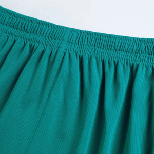 Ensemble d'uniformes de basket-ball personnalisés |   Ensemble maillot et short à motif vert néon lime |   Vêtements d'entraînement par sublimation, vente en gros de vêtements en vrac - Product Image 4