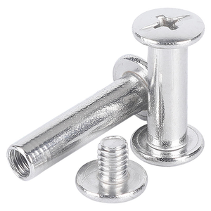 Kit de rivets et vis aveugles en acier inoxydable 304, grade 4.8 6.8, 3 4 5 6 mm, finition brossée blanche, 3-8 mm - Product Image 1