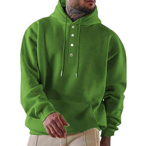 เสื้อฮู้ดสวมหัวผ้าฝ้าย100% สำหรับผู้ชายทนทานสำหรับใช้ในชีวิตประจำวันทันสมัยใส่ได้พอดีกับสไตล์วินเทจ - Product Image 3