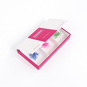 Perfect Narrow Top Cashmere Promade Fan Custom Box Natural Long <b>Lash</b> Fan Pointy Promade Private Label Wholesale <b>Lash</b> Fans 3D-14D - Product Image 2