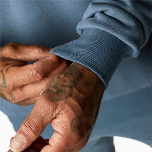 Sweat-shirt d'entraînement imprimé de logo personnalisé ensemble de 2 pièces vêtements de fitness légers de haute qualité survêtement décontracté pour hommes et femmes - Product Image 5