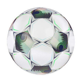Balón de Fútbol Deportivo Cosido a Mano de la Mejor Calidad, Impresión de Logotipo Personalizado, Balón de Fútbol de Cuero PU Pakistaní, Nuevas Ideas, Balón de Fútbol de PVC - Product Image 5