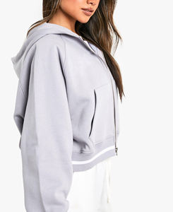 Ventes en gros de sweats à capuche longs pour femmes, respirants, pour l'hiver - 100% coton, haute qualité, personnalisables, meilleures ventes - Product Image 3
