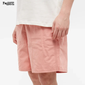 Shorts en toile pour hommes, style sport streetwear, été, fins, respirants, motif camouflage, décontractés, coupe ample, cordon de serrage, élastique - Product Image 4