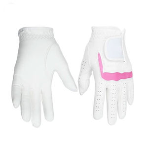 Gants de golf personnalisés de qualité supérieure en cuir multicolore avec un design à la mode à séchage rapide prix confortable avec logo personnalisé - Product Image 2