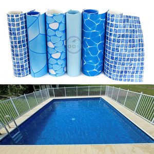 Vente en gros de liner de piscine en PVC bleu de 2,0 mm d'épaisseur, durable, anti-UV et anti-moisissure, provenant d'un fournisseur d'usine chinois - Product Image 3