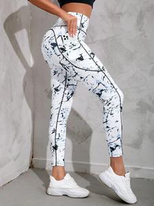 Leggings de Yoga para Mujer, Cintura Alta, Elásticos, Pantalones de Yoga para Fitness, Ropa Deportiva Elástica y Ropa Deportiva al por Mayor - Product Image 2