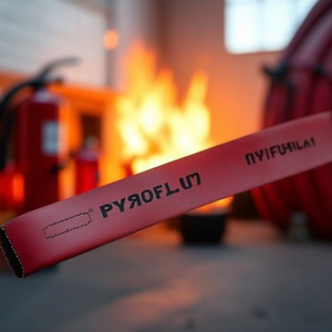 PYROFLAT L.20 Fire <b>Hose</b> 65.0mm ID and 68.6mm OD Pack Size 20 Rubber <b>Hoses</b> - Product Image 3
