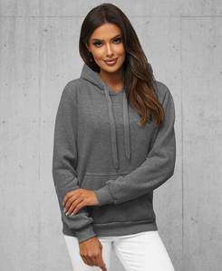 Sweat-shirt décontracté ample à poche pour femmes, vêtements de sport pour femmes, vente en gros, sur mesure, chaud - Product Image 5