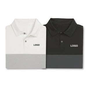 Chemise en polyester et élasthanne à séchage rapide, polo de golf personnalisé, polo vierge pour sublimation, polos pour hommes avec MOQ faible - Product Image 6