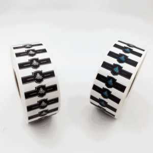 맞춤형 시가 스트랩 링 라벨 금박 엠보싱 UV 엠보싱 시가 라벨 인쇄 스트랩 라벨 스티커 - Product Image 4