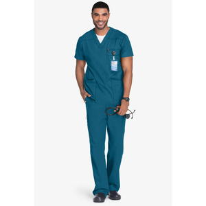 Personalizado con cuello en V para hombres Hospital Jogger matorral enfermera uniforme conjunto Hospital personal matorral uniforme - Product Image 3