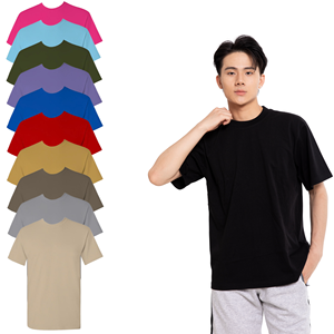 เสื้อยืดพิมพ์ลายผ้าลูกฟูกผ้าฝ้าย100% สไตล์วินเทจ230กรัมสั่งทำโอดัม/ ผลิตในเวียดนาม - Product Image 4