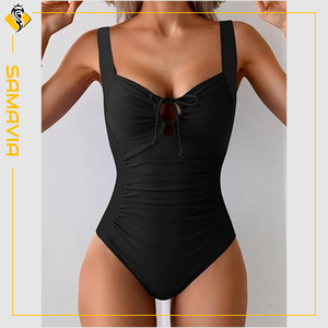 Samavia บิกินี่ผู้หญิงสไตล์บราซิลผลิตตามสั่งชุดว่ายน้ำผ้าโพลีเอสเตอร์100% ป้องกันแบคทีเรียคุณภาพสูงสำหรับชายหาด - Product Image 3