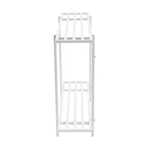 Florero de Metal de Lujo Contemporáneo para Decoración del Hogar, Florero de Metal Hecho a Mano para Plantas con Soporte - Product Image 2