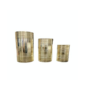 Taza medidora de arroz de latón PADI, macetas de Metal hechas a mano de calidad Superior, venta al por mayor, taza medidora de arroz - Product Image 6