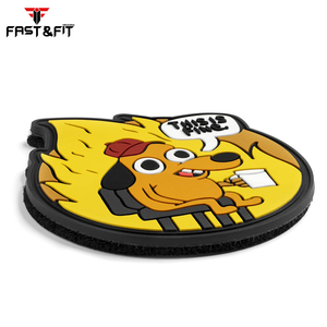 Bon marché Prix bas quantité minimale de commande Concevez votre propre logo en caoutchouc Style différent Nouveau design Logo en caoutchouc Pvc Patch merrow border - Product Image 6