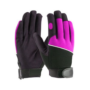 Gants de mécanicien à la vente chaude, meilleur design, haute qualité, respirants, séchage rapide, cuir synthétique doux, antidérapants, logo personnalisé - Product Image 2