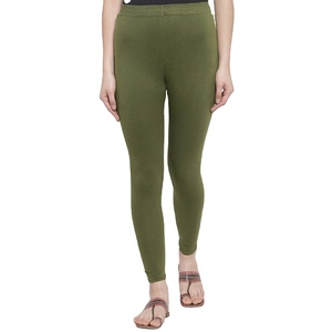 Leggings Personalizados para Mujer, 100% Algodón, Transpirables, para Yoga, Cintura Elástica, Servicio OEM, Ropa Deportiva al por Mayor 2027 - Product Image 2
