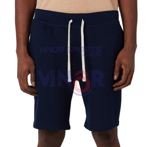 100% Cotton Fleece Casual <b>Shorts</b> True to Size Fit with Side and Back Pockets Solid <b>Pattern</b> High Street Style Sweat <b>Shorts</b> - Product Image 1