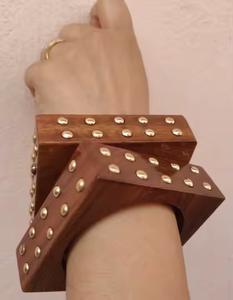 Modern <b>Wooden</b> <b>Bangle</b> for Daily Use and Office <b>Wooden</b> <b>Bangle</b> for Women and Handmade Use <b>Wooden</b> <b>Bangle</b> - Product Image 5