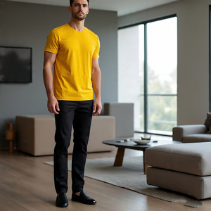 Conjunto de dos piezas de camiseta y pantalón de alta calidad para hombre, traje de camiseta para correr, camiseta de verano para hombre, chándal para hombre - Product Image 2