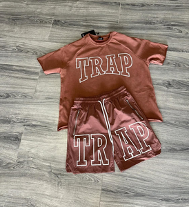 Ensemble court unisexe 100% coton respirant 300g, t-shirts unis à impression personnalisée, décontracté, été, professionnels, étiquetage privé 2 - Product Image 4