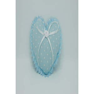 Blue Lady Bug Decorative <b>Throw</b> <b>Pillow</b> - Product Image 1