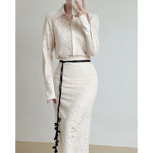 Chemise femme de qualité supérieure CHEMISE À COL POINT JEDA Style Unique Tissu écologique Vêtements décontractés pour femmes Étiquettes personnalisées - Product Image 5