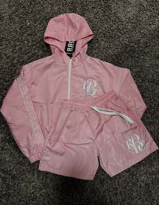 Wholesale Polyester Tracksuits <b>Zip</b> up Nylon Jacket Suit Sweat Shorts Jogger Sets Custom Reflective Strips Nylon suit for Men - Product Image 4