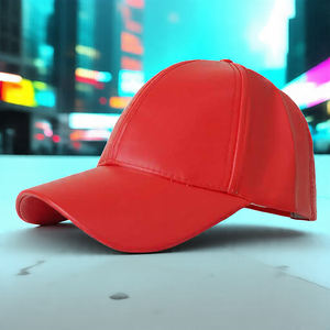 Winter Vintage Top Genuine Leather Hat Cap Unisex Baseball Caps OEM Fashion White Leather Snap-Back Caps - Product Image 4