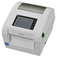 Printer Desktop DH240THC untuk Sektor Kesehatan Kecepatan Tinggi 203mm/detik 203 DPI Transfer Termal Langsung USB/Ethernet/RS232