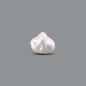 Perlas Sueltas de Concha Natural Blanca/Rosa, Forma de Patata, 7-8mm, 7.6 Quilates, para Joyería - Product Image 1