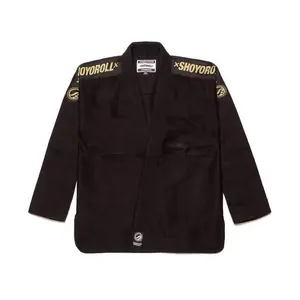 Uniforme de costura de colores contrastantes BJJ Gis de alta calidad en nuevo diseño con logotipo personalizado Precio al por mayor 100% algodón Unisex - Product Image 4