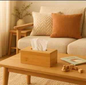 wooden <b>tissue</b> <b>box</b> - Product Image 3