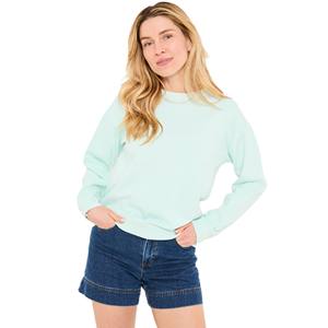 Sweat-shirts pour femmes en coton 100% personnalisés 2025, vêtements décontractés pour l'hiver, logo sur le devant, tissu écologique 220g - Product Image 1