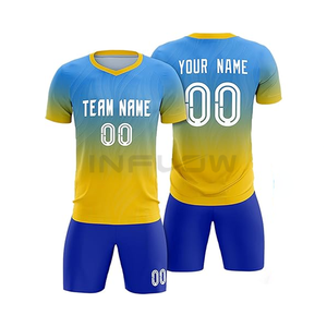 Ensembles de maillots de football Sublimation vêtements de football pour hommes chemises de football d'entraînement vêtements de sport de football personnalisés uniforme d'équipe de football - Product Image 6