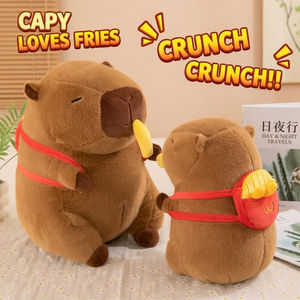 Aika Lindo Peluche de Capibara, Peluche Súper Suave de Algodón PP, Decoración <span class=keywords><strong>para</strong></span> Guardería, Regalo de Cumpleaños <span class=keywords><strong>para</strong></span> Niños - Product Image 6