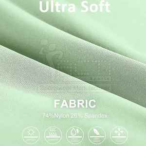 Shorts de plage en coton éponge pour femmes, doux, confortables, sportifs, bas d'été, taille mi-haute élastique, séchage rapide, respirant, vêtements tendance - Product Image 2