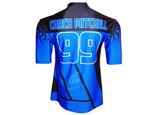 Camisa de compresión de Spandex de poliéster 100% de alta calidad Material duradero Calidad de sublimación superior Buen precio - Product Image 3