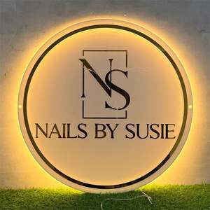 Custom Shop Front Lit 3D Channel Letter Store Front Signs Nombre de la pared Letras 3D Outdoor Round Acrylic Led <span class=keywords><strong>logo</strong></span> Sign - Product Image 5