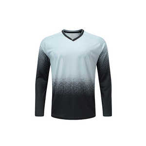 Camiseta de fútbol personalizada, nuevo modelo, uniforme, camiseta de fútbol suave y transpirable barata para hombres - Product Image 5