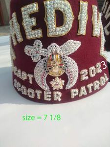 Manguitos Masónicos Tradicionales Personalizados Hechos a Mano de Alta Calidad con Trenzado Plateado para Oficiales, Venta al Por Mayor OEM - Product Image 4