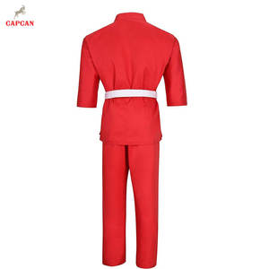 Conjuntos de Kimono de Judo Personalizados con Logotipo Frontal, 100% Algodón, Ligeros, Ecológicos, Talla Adulto, Ropa de Artes Marciales - Product Image 2