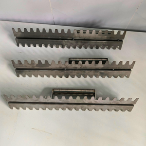 Truelle à encoche adhésive de qualité industrielle 40cm 60cm avec dents de scie réglables de 12mm ou 15mm pour carrelage mural et sol - Product Image 6