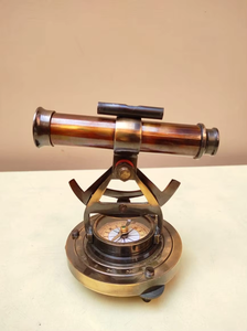 Calvin Handicraft Telescopio de latón náutico con reloj Brújula Metal Decoración para el hogar Artículo de regalo - Product Image 5