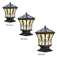 Lampes solaires LED d'extérieur en aluminium DC6V IP44 étanches pour jardin, allée, patio, entrée de garage - Prix raisonnable - Vente chaude