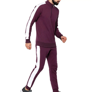 Concevez vos propres vêtements de sport Sublimation costumes de jogging pour hommes ensemble de survêtement 2 pièces avec logo ensemble de survêtement de jogging pour hommes adultes - Product Image 1